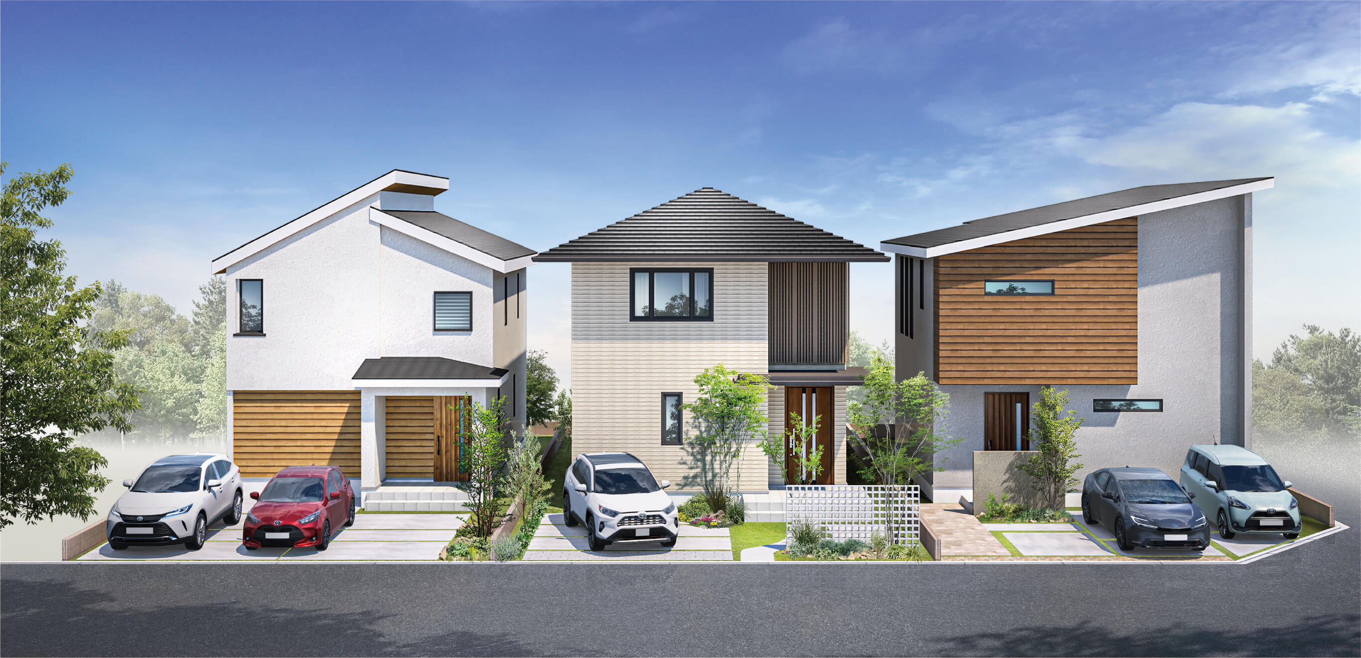 各ハウスメーカーによるサスティナブルで省エネな住まいたち。